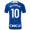 Camiseta de fútbol Athletic Bilbao Williams JR 10 Segunda Equipación 2024-25 - Hombre